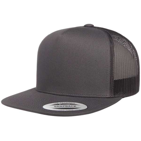 Flexfit Unisex Classic Trucker Cap One Size Charcoal Charcoal One Size