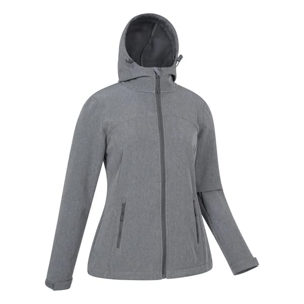 Mountain Warehouse Dam/Dam Exodus Vattenavvisande Soft Shell Dark Grey 14 UK