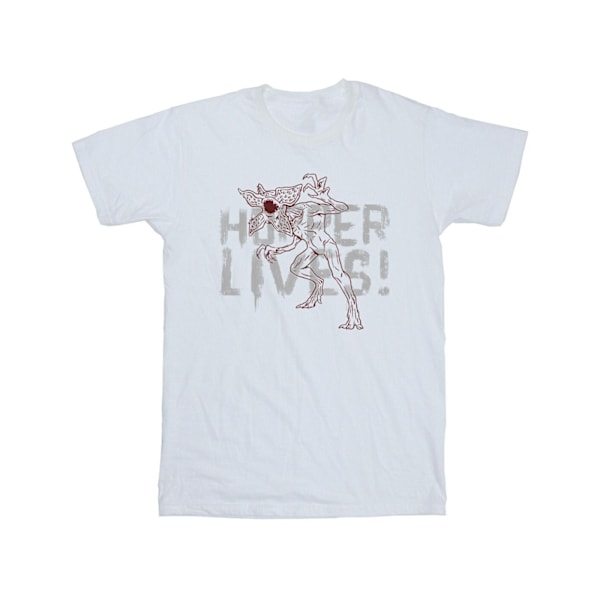 Netflix Boys Stranger Things Hoppers Live T-Shirt 12-13 år W White 12-13 Years