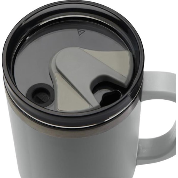 Melbourne 1200ml Mugg Med Sugrör En Storlek Grå Grey One Size