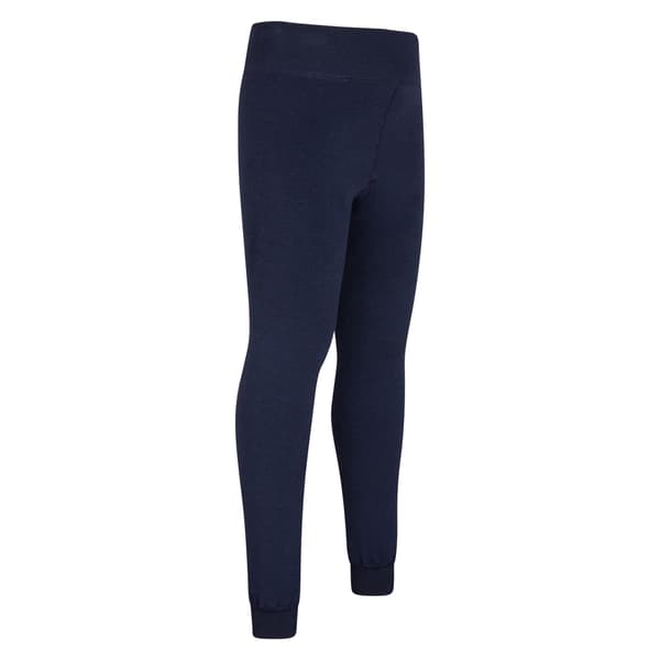 Mountain Warehouse Barnfleecefodrade leggings för barn Navy L-XL