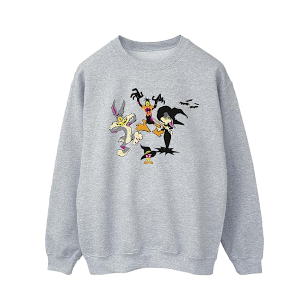 Looney Tunes Herr Halloween Friends Sweatshirt L Sports Grey Sports Grey L