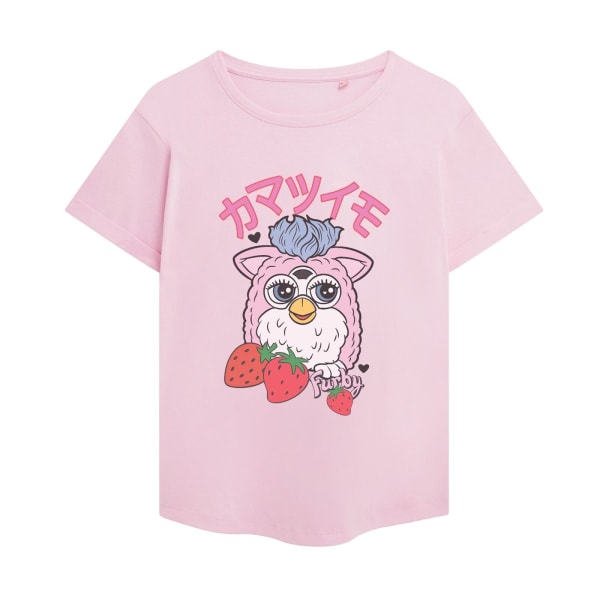Furby Strawberry T-shirt dam/dam M ljusrosa Light Pink M