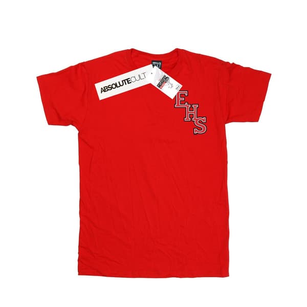 Disney Herr High School Musical The Musical EHS Logotyp Brösttryck Red M