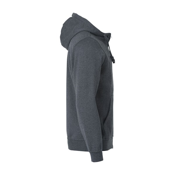 Clique Herr Basic Full Zip Hoodie XS Antracit Melange Anthracite Melange XS