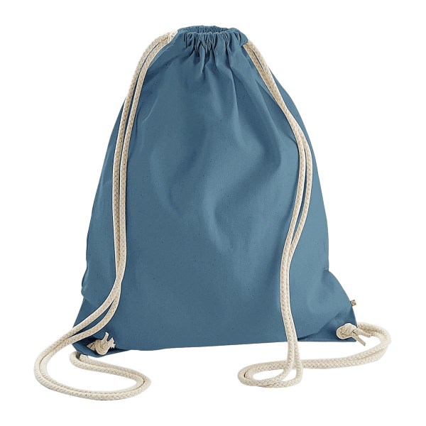 Westford Mill Earthware Organic Gymsac (13 liter) One Size Air Airforce Blue One Size