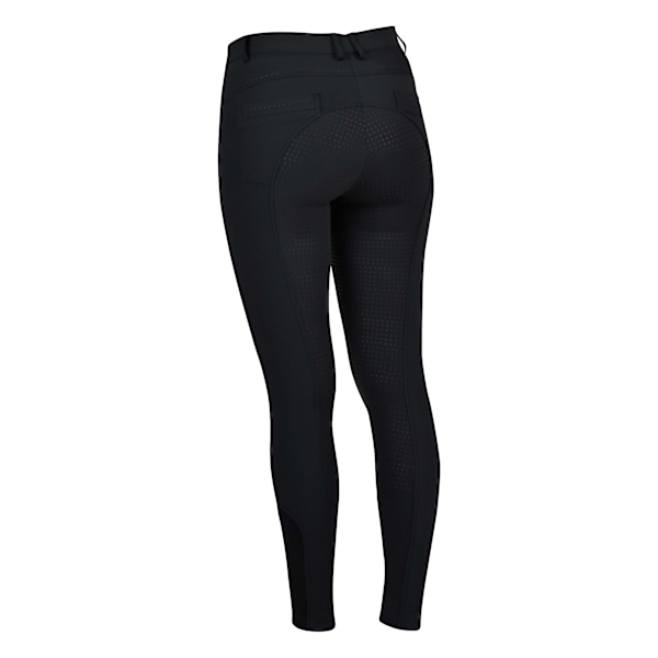 Dublin Womens/Ladies Shelby Full Seat Breeches 8 UK R Svart Black 8 UK R