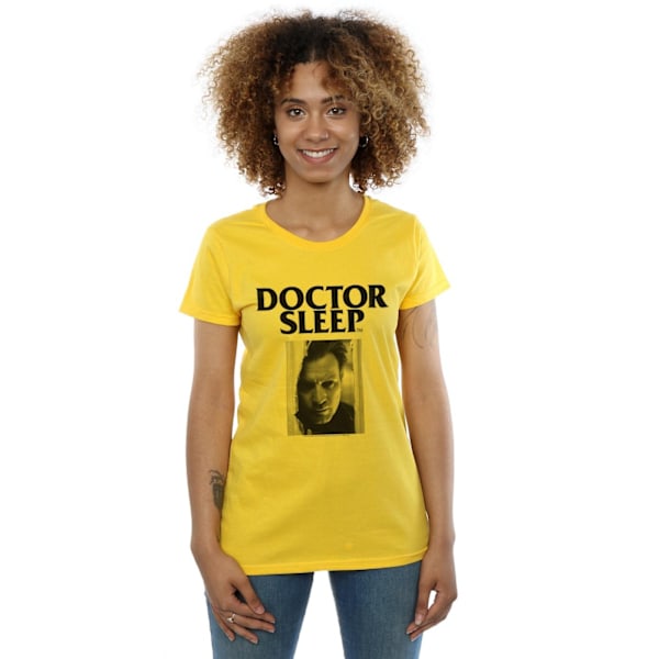 Doctor Sleep Dam/Kvinnor Dörrkarm Bomull T-shirt L Daisy Daisy L