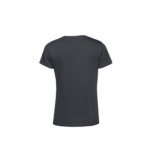 B&C Dam/Kvinnor E150 Organisk Kortärmad T-shirt XL Asfalt Asphalt XL
