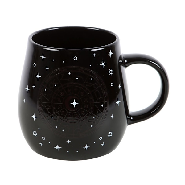 Something Different Astrologihjul Värmeförändrande Mugg En Storlek Black One Size