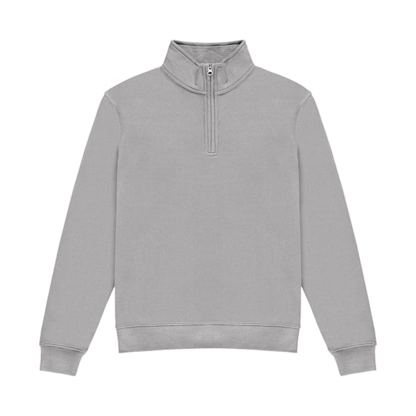 Kustom Kit Herr Quarter Zip Sweatshirt M Heather Grey Heather Grey M