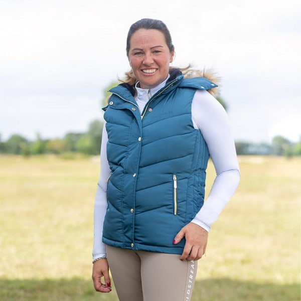 Coldstream Dam/Dam Leitholm Quilted Gilet XXL Cool Slate Cool Slate Blue XXL
