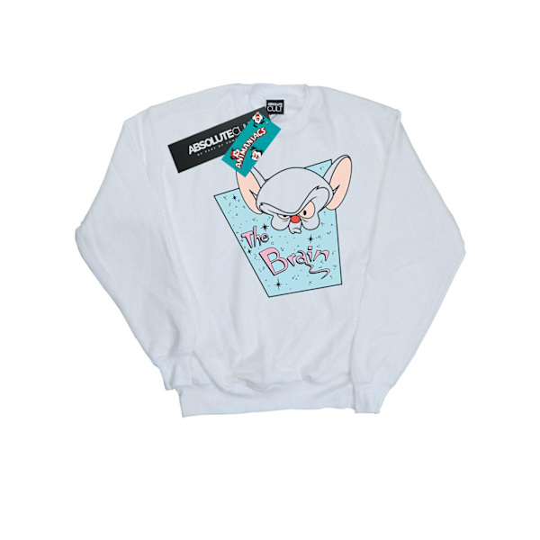 Animaniacs Herr The Brain Mugshot Sweatshirt 4XL Vit White 4XL
