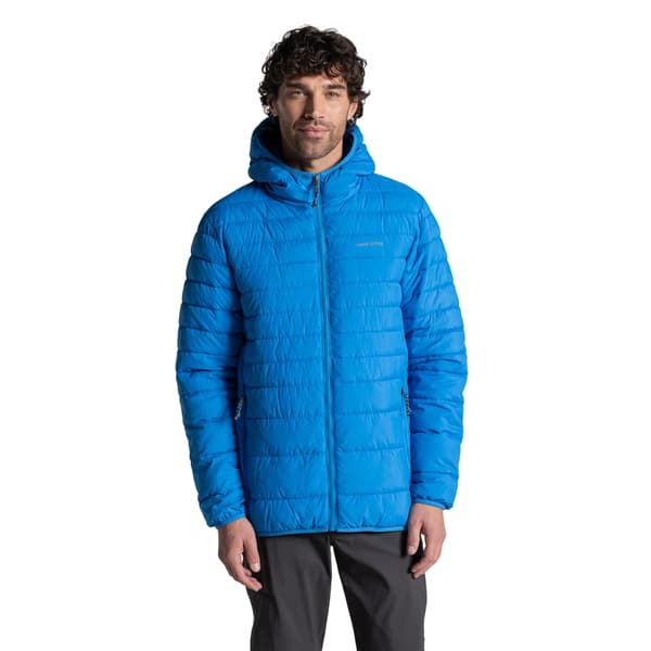 Craghoppers Herr Compresslite IX Hooded Vadderad Jacka S Sky Azu Sky Azure S