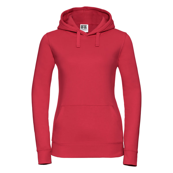 Russell Womens Premium Authentic Hoodie (3-lagerstyg) L Clas Classic Red L