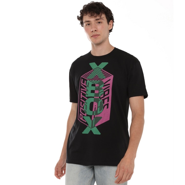 Xbox Mens Positive Vibes T-shirt L Svart Black L