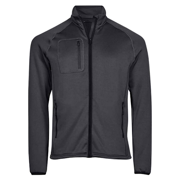 Tee Jays Herr Fleece Jacka L Mörkgrå Dark Grey L