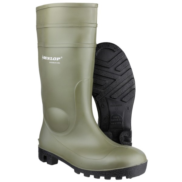 Dunlop Unisex FS1700/142VP Wellington Boot / Herr Damstövlar Green 44 EUR