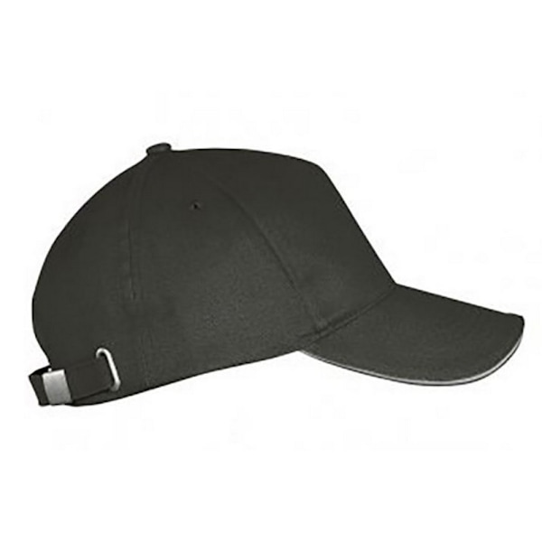 SOLS Unisex Long Beach Cap One Size Mörkgrå/Ljusgrå Dark Grey/Light Grey One Size