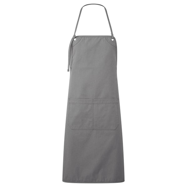 Premier Unisex Vuxen Artisan´s Choice Canvas Dubbelficka Förkläde Dark Grey One Size