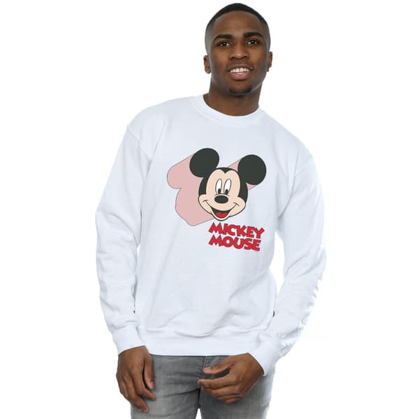 Disney Herr Mickey Mouse Move Sweatshirt XL Vit White XL