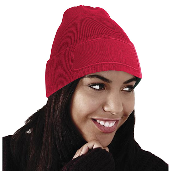 Beechfield Unisex Enfärgad Vintermössa / Huvudbonad (Perfekt för Classic Red One Size