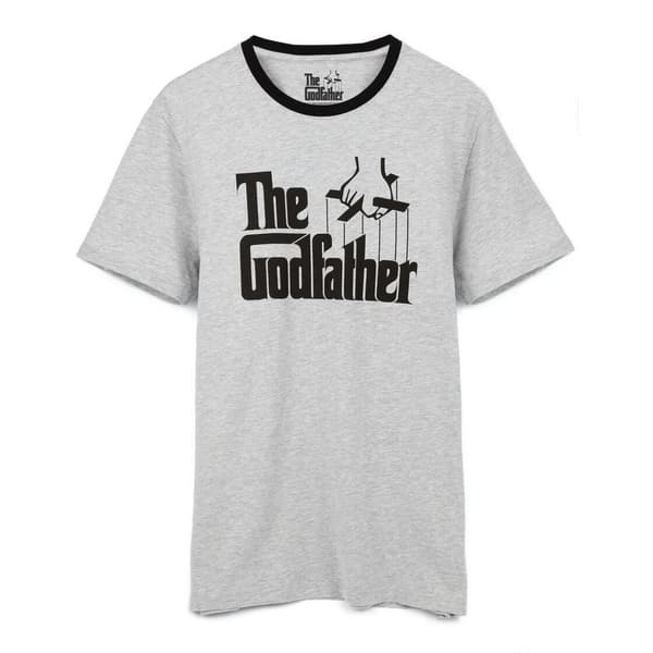 The Godfather Herr Logotyp Lång Pyjamas Set S Grå/Svart Grey/Black S