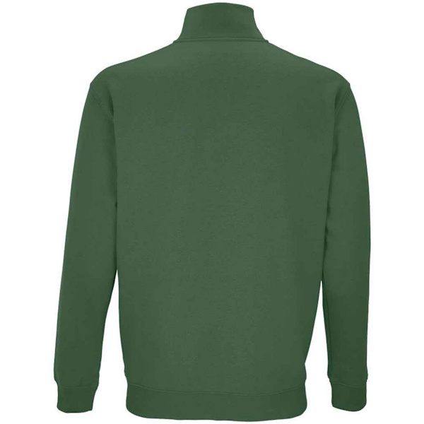 SOLS Unisex Vuxen Conrad Kvarts Dragkedja Sweatshirt L Flaskgön Bottle Green L