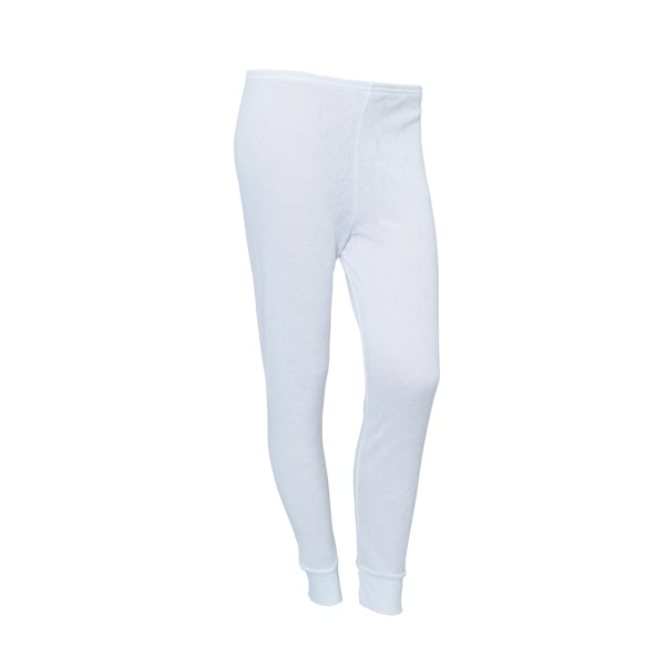FLOSO Dam/Kvinnors Termisk Underkläder Långkalsonger (Viskos Premiu White Hip Fit: 34-36inch (10-12)