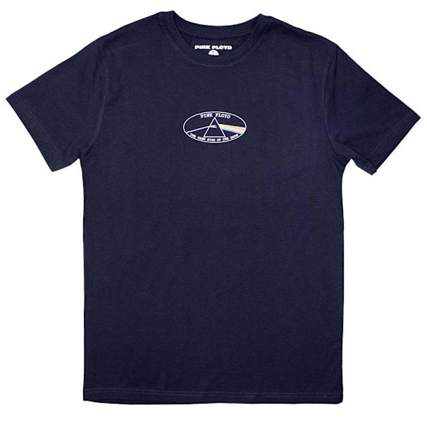 Pink Floyd Unisex Adult Dark Side Of The Moon T-Shirt L Navy Blå Navy Blue L