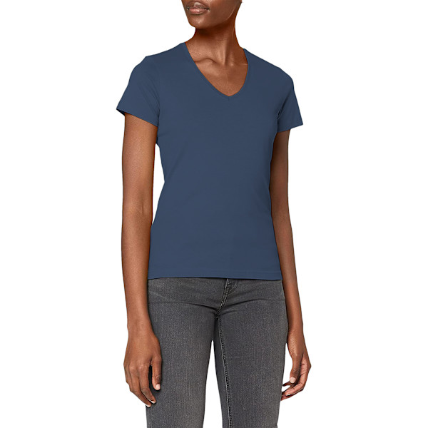 Stedman Womens/Ladies Classic V Neck Tee 2XL Navy Navy 2XL