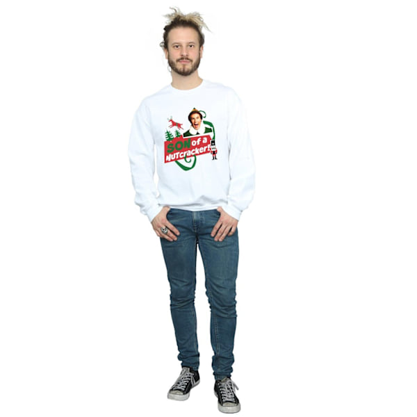 Elf Herr Son Of A Nutcracker Sweatshirt M Vit White M