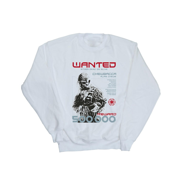 Star Wars Herr Han Solo Chewie Wanted Sweatshirt S Vit White S