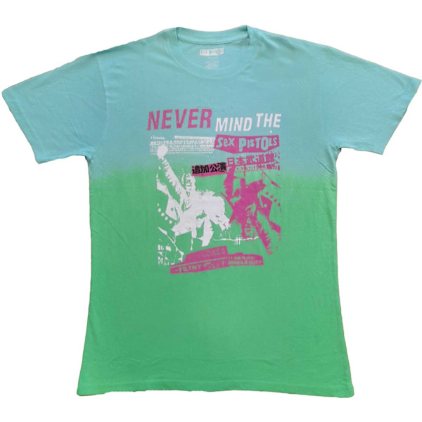 Sex Pistols Unisex Vuxen NMTB Japan T-Shirt M Grön Green M