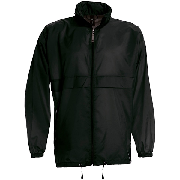 B&C Sirocco Herr Lättviktsjacka / Herr Ytterjackor 2XL Svart Black 2XL