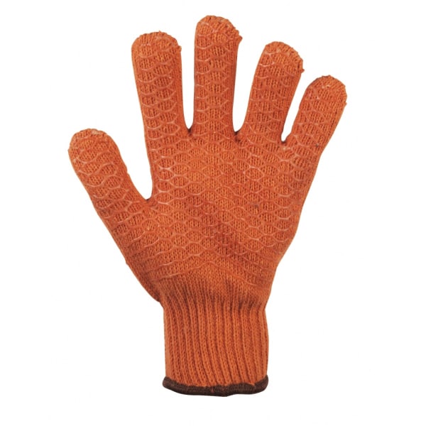 Glenwear Unisex Adults Criss Cross Glove One Size Orange Orange One Size