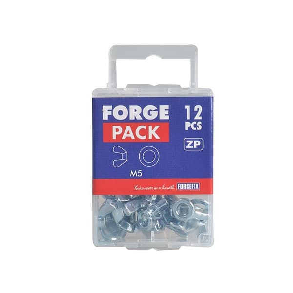 Forgefix Vingmutter Zp M12 Forgepack 10 En Storlek Flerfärgad Multi Colour One Size