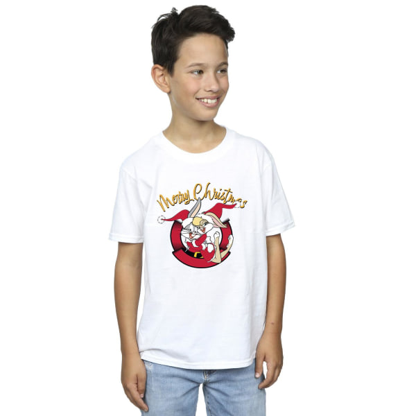 Looney Tunes Boys Lola Merry Christmas T-shirt 3-4 år Vit White 3-4 Years
