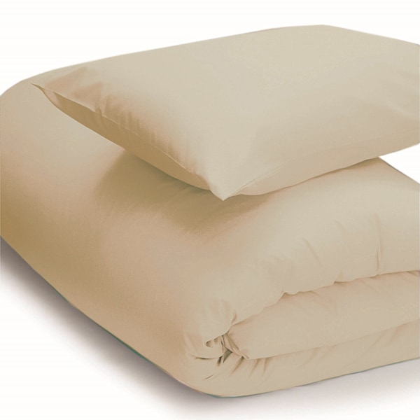 Belledorm Easycare Percale Påslakan Kingsize Cream Cream Kingsize