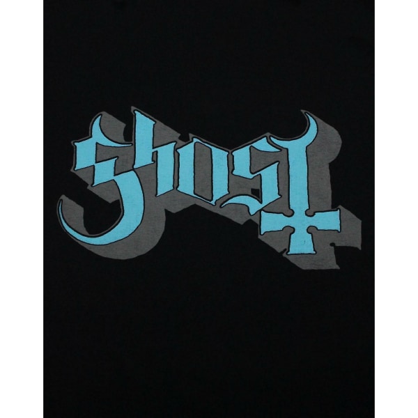 Ghost Mens Keyline Logo T-Shirt S Svart Black S