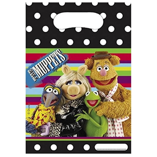 The Muppets Together Again Party Bags (6-pack) En Storlek Flerfärgad Multicoloured One Size