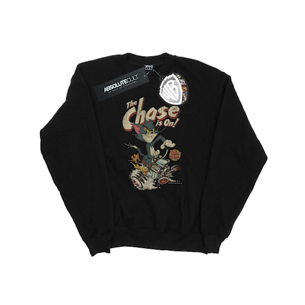 Tom And Jerry Herr The Chase Is On Sweatshirt M Svart Black M