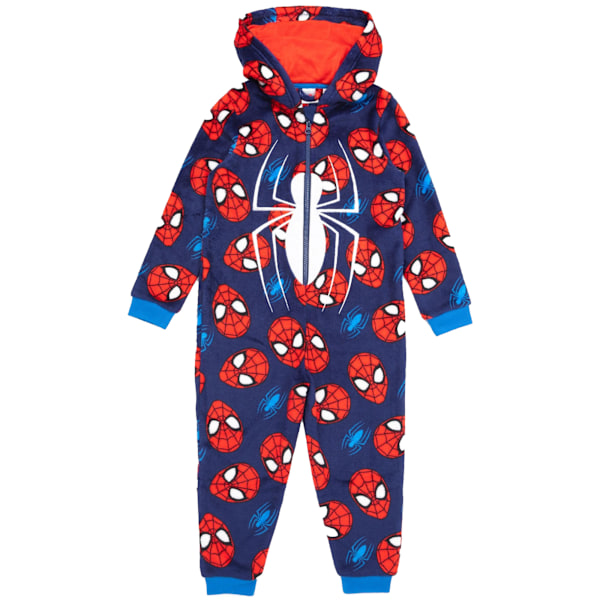 Spider-Man Barn/Barnkalvar Sovdress 9-10 År Blå/Röd Blue/Red 9-10 Years