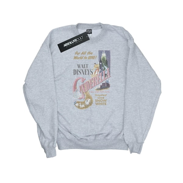 Cinderella Dam/Dam Poster Sweatshirt M Heather Grey Heather Grey M