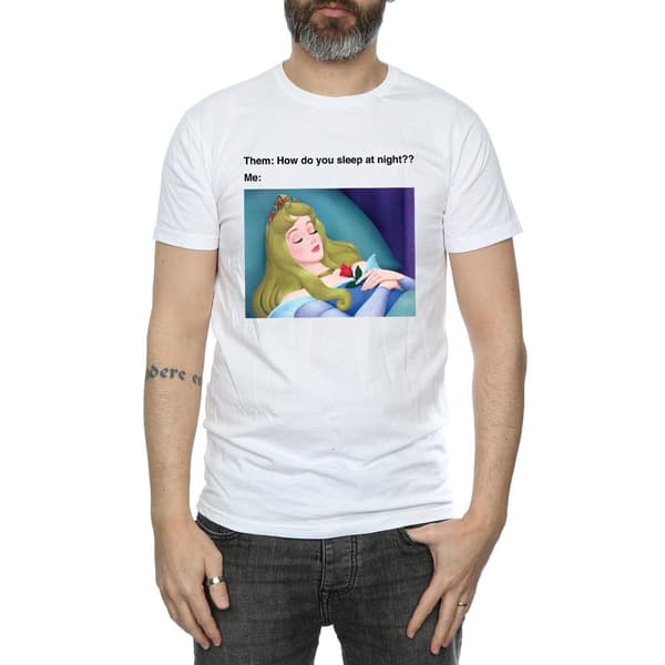 Disney Herr Törnrosa Meme T-shirt M Vit White M