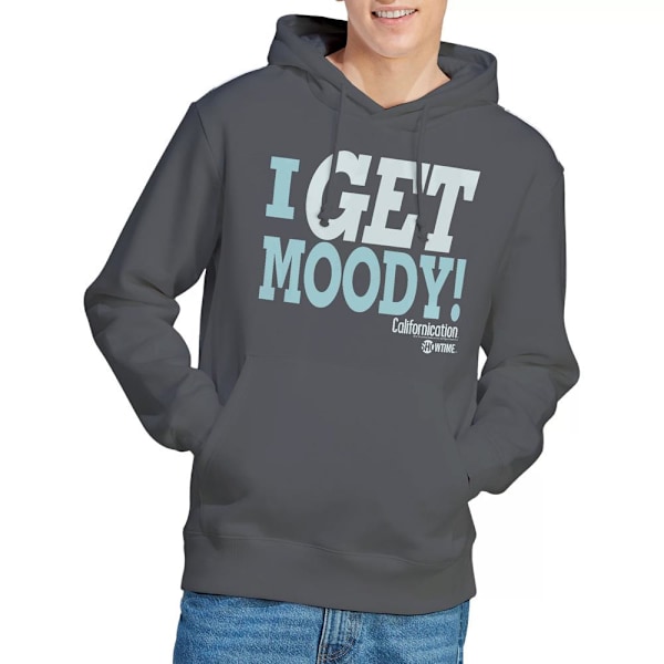 Californication Herr I Get Moody Hoodie S Kolgrå Charcoal S