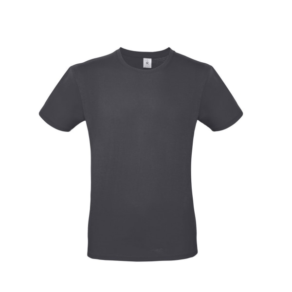 B&C Mens #E150 T-shirt L Mörkgrå Dark Grey L