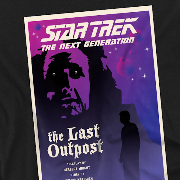 Star Trek Herr The Next Generation Säsong 1 Avsnitt 5 T-Shirt 4 Black 4XL