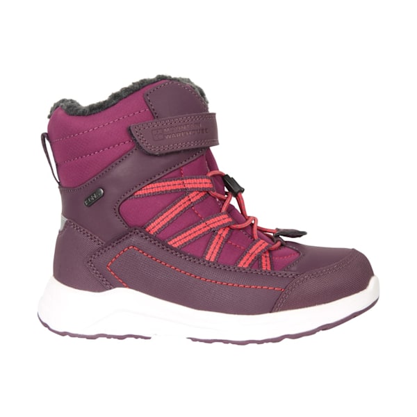 Mountain Warehouse Barnens/Barn Denver Adaptive Vattentäta Snöboots Berry 10 UK Child