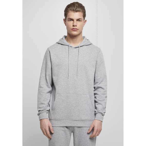 Build Your Brand Herr Basic Hoodie M Heather Grey Heather Grey M